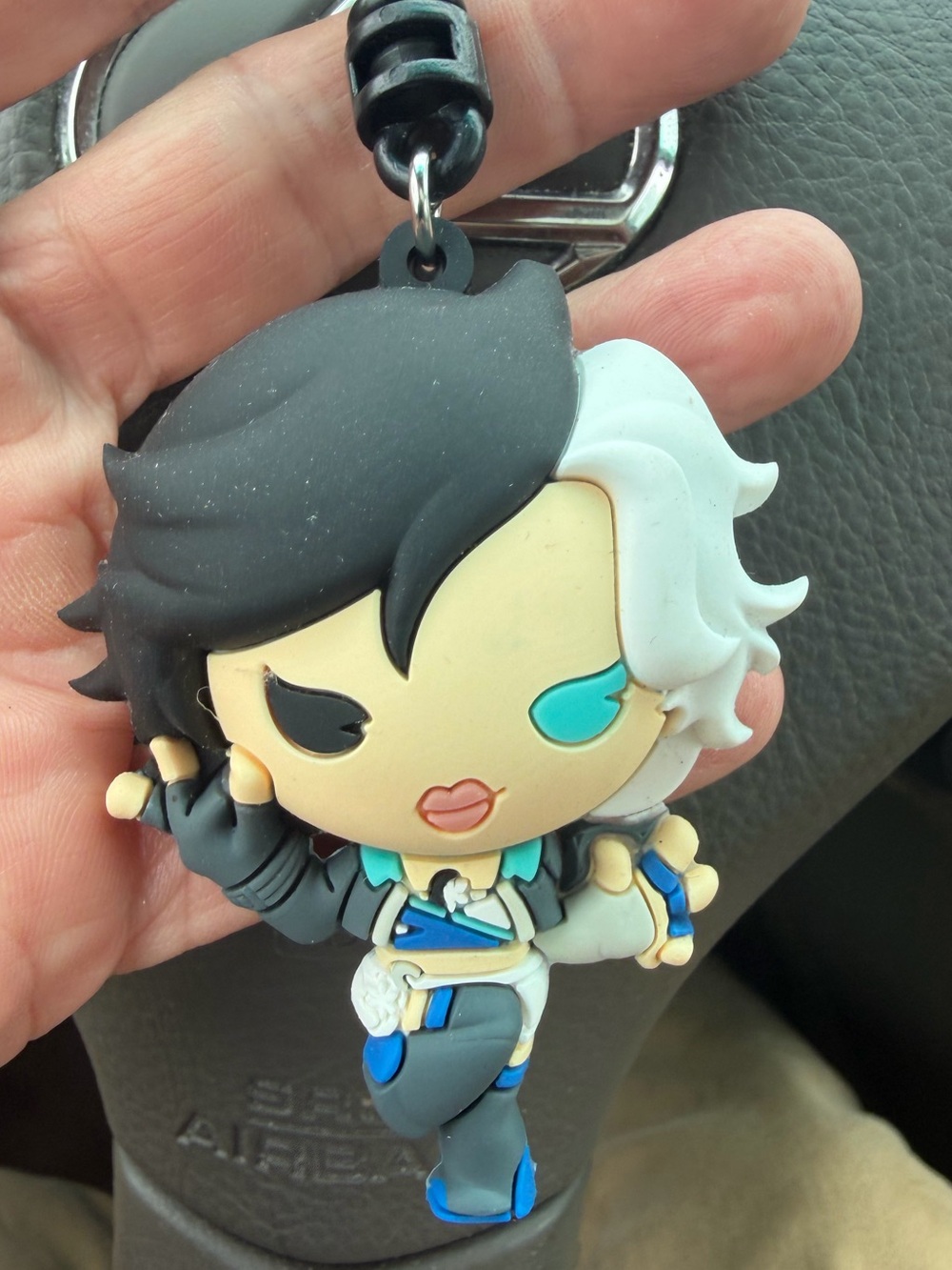 Marvel Rivals Luna Snow Clip Key Chain - Monogram